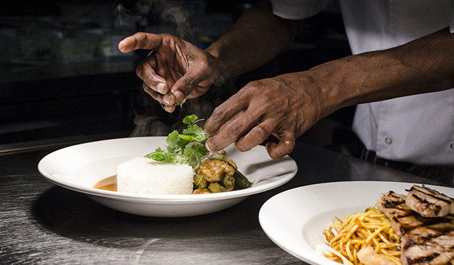 Cooking – Chef preparing food